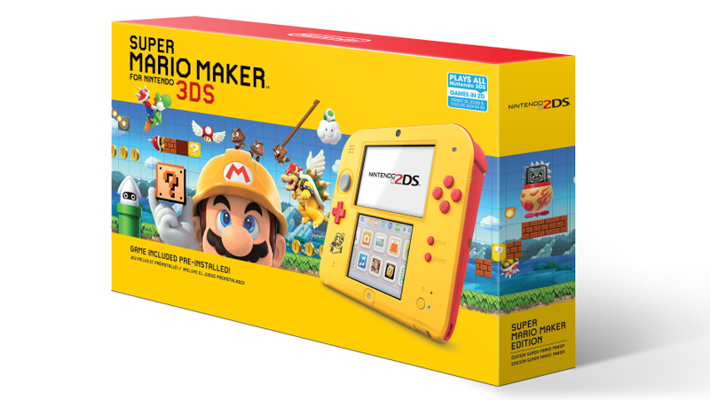 The new Super Mario Maker 3DS/2DS bundle is a good deal at $80, although continues the confusing naming problem Nintendo brought upon itself when it introduced the 2DS line of systems that all play 3DS games.